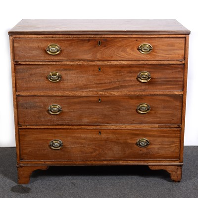 Lot 1560 - A Victorian mahogany chest of drawers