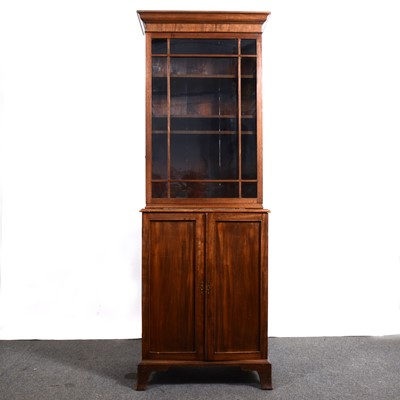 Lot 1500 - A Victorian mahogany narrow bookcase