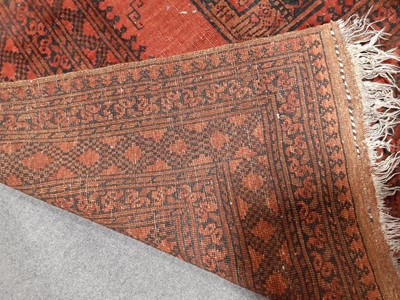 Lot 187 - An Afghan carpet