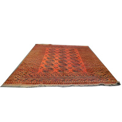 Lot 186 - An Afghan carpet