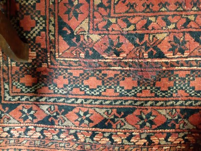 Lot 186 - An Afghan carpet