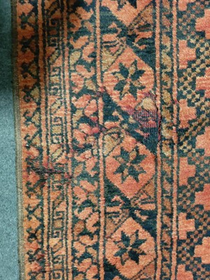 Lot 186 - An Afghan carpet