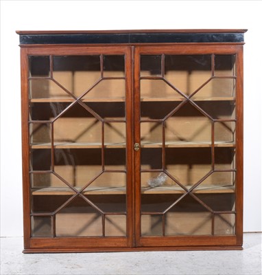 Lot 301 - A mahogany bookcase top