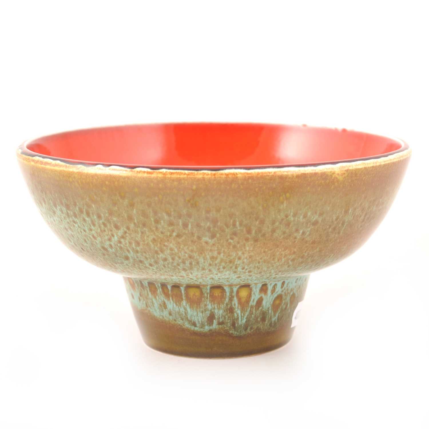Lot 634 - A 'Delphis' ware footed bowl by Poole Pottery