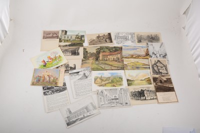 Lot 125 - A collection of postcards in albums, topographical GB and Worldwide