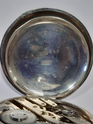 Lot 209 - Marks & Co. Ltd Bombay & Poona - a white metal open face  pocket watch