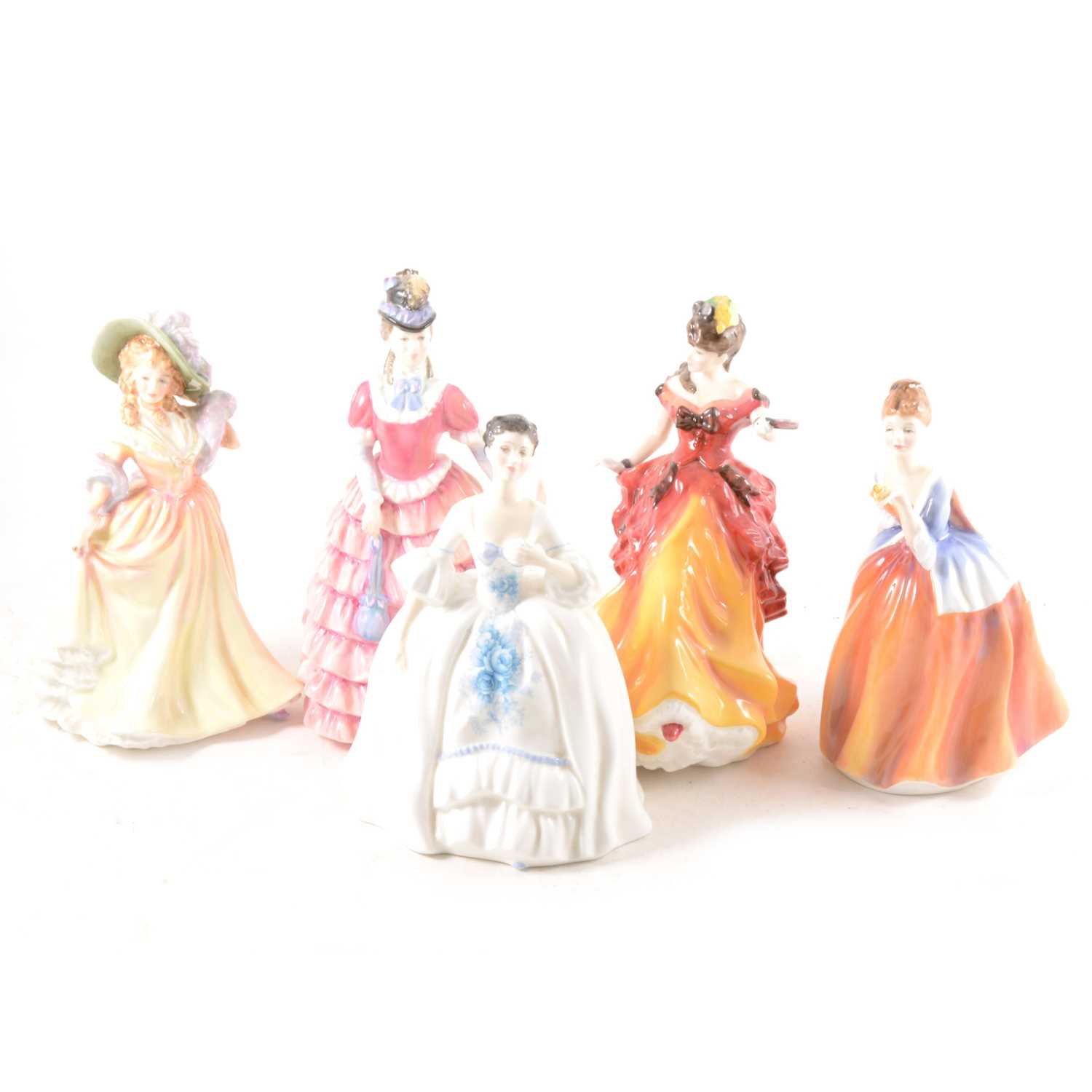 Lot 2 - Five Royal Doulton figurines