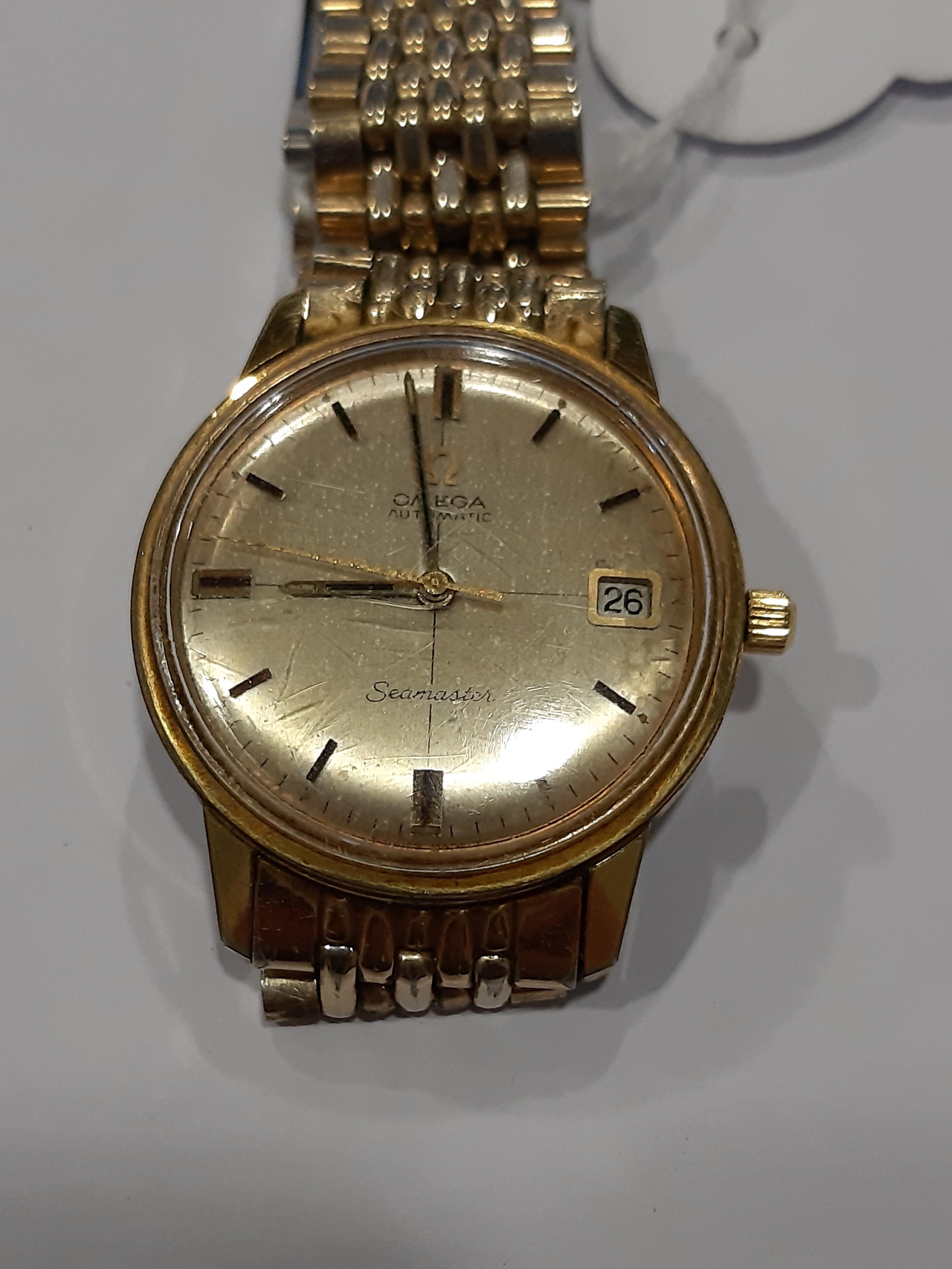 Lot 1383 - Omega - a gentleman's Automatic Seamaster