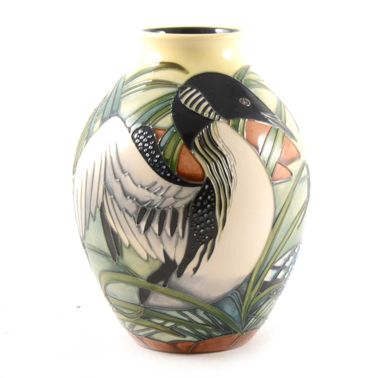 Lot 12 - A 'Toridon' vase designed by Philip Gibson for Moorcroft Pottery, 2005
