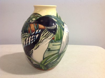 Lot 12 - A 'Toridon' vase designed by Philip Gibson for Moorcroft Pottery, 2005