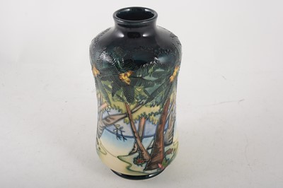 Lot 4 - Kiribati pattern vase, Moorcroft Pottery