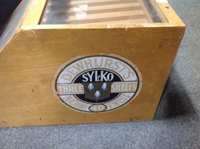 Lot 158 - Table top display case, Dewhurst's Sylko