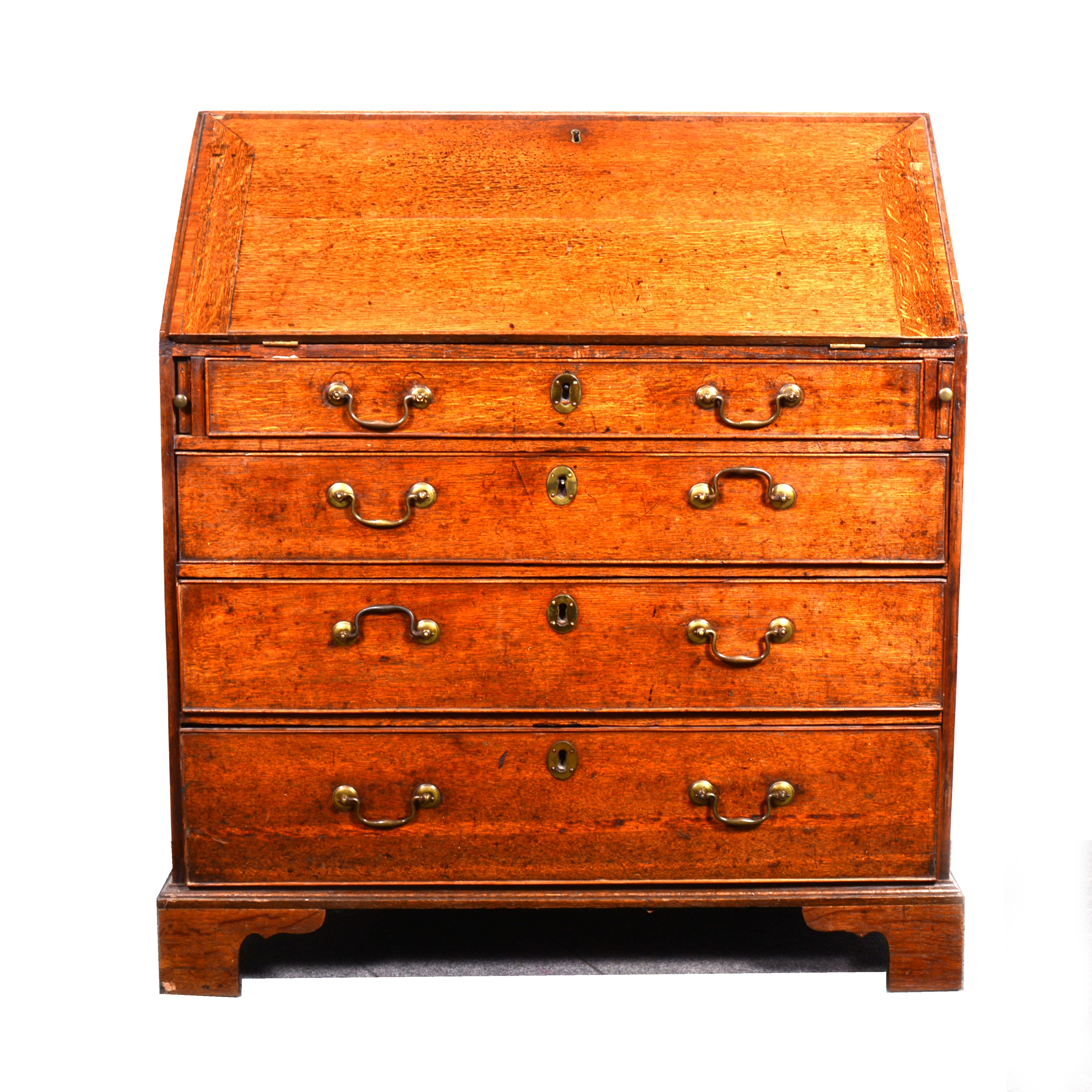 georgian oak bureau