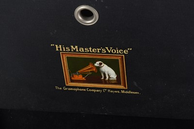 Lot 60 - A ‘HMV’ gramophone, with a 'HMV' soundbox.