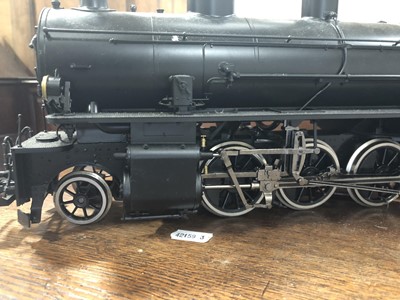 Lot 19 - Brawa electric, gauge 1 / G scale, 45mm locomotive and tender, Abyssinian Railway type RhB 4/5 no.108, with instructions and box.