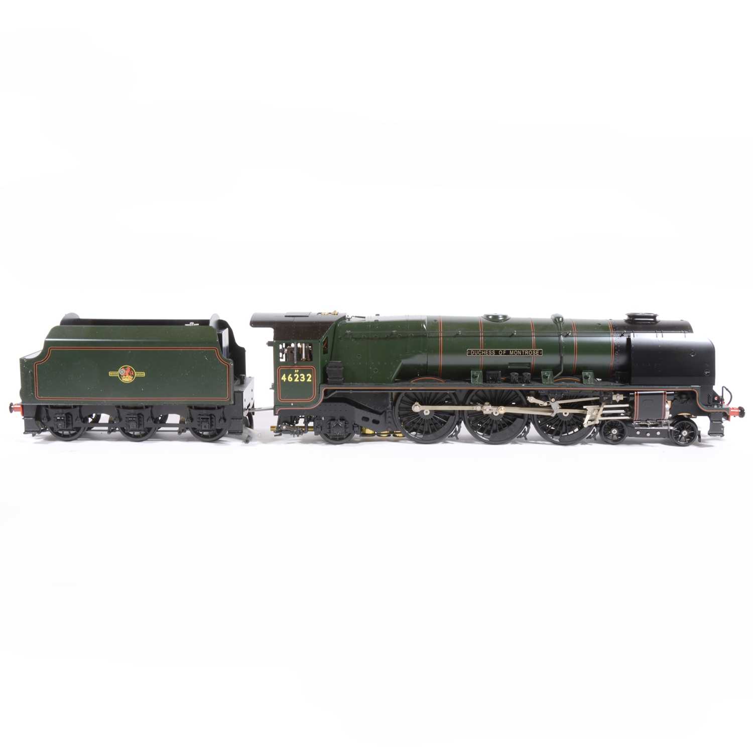 20 - Aster Hobby live steam, gauge 1 / G scale, 45mm locomotive and tender, 'Duchess of Montrose' 4-6-2 BR no.46232, in original packing, accessories and instructions.
