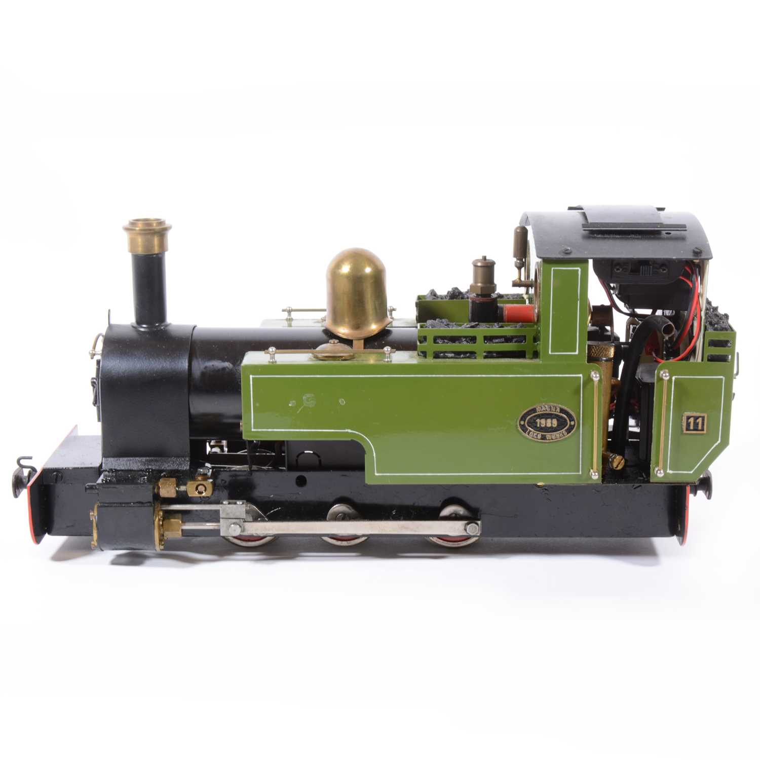 Lot 24 - Roundhouse live steam, gauge 1 / G scale, 32mm locomotive, 'Lady Anne' 0-6-0.