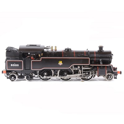 Lot 30 - Boande / Wuhu Brand Arts live steam, gauge 1 / G scale, 45mm locomotive, 4MT 2-6-4 BR no.80100, black, with instructions, in case.