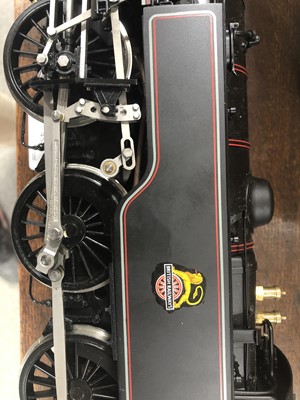 Lot 34 - Live steam model, gauge 1 / G scale, 45mm locomotive, 4MT 2-6-4T BR no.80134.