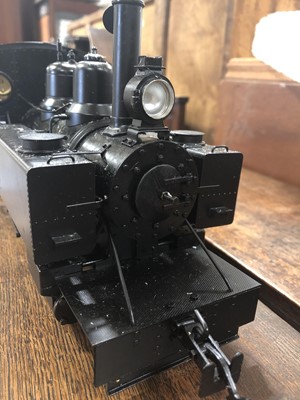 Lot 35 - Accucraft live steam, gauge 1 / G scale, 45mm locomotive, 'WD Baldwin' 4-6-0T, with instructions, accessories and box.
