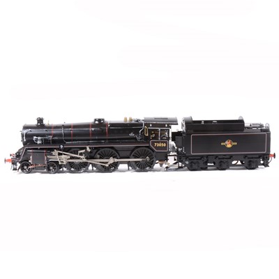 Lot 43 - Aster Hobby live steam, gauge 1 / G scale, 45mm locomotive and tender, BR Standard Class 5 Mixed Traffic 4-6-0 no.73050, black, in carry case.