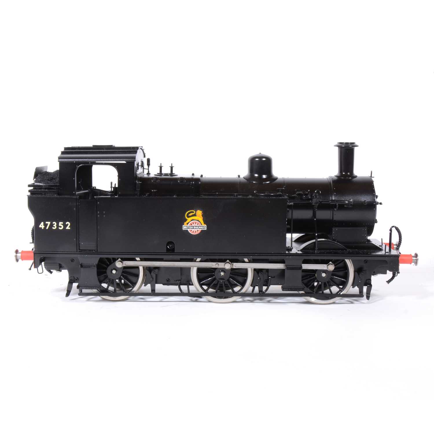 Lot 51 - Bachmann Brassworks electric, gauge 1 / G scale, 45mm locomotive, 0-6-0, Jinty, BR black, in box, with RC.