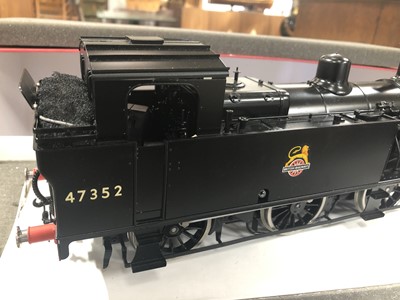 Lot 51 - Bachmann Brassworks electric, gauge 1 / G scale, 45mm locomotive, 0-6-0, Jinty, BR black, in box, with RC.