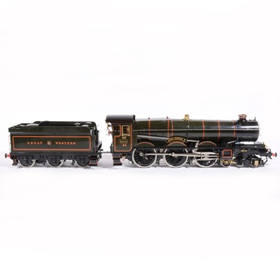 Lot 55 - Aster Hobby live steam, gauge 1 / G scale, 45mm locomotive and tender, 'King George V' 4-6-0 no.6000, black, in case.