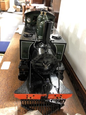 Lot 57 - Accucraft live steam, gauge 1 / G scale, 45mm locomotive, 'Lyn' Southern 2-4-2T no.762, green, in box, with RC