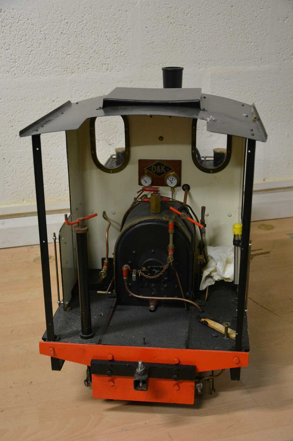 Lot 125 - Live steam 7 1/4 inch gauge locomotive,