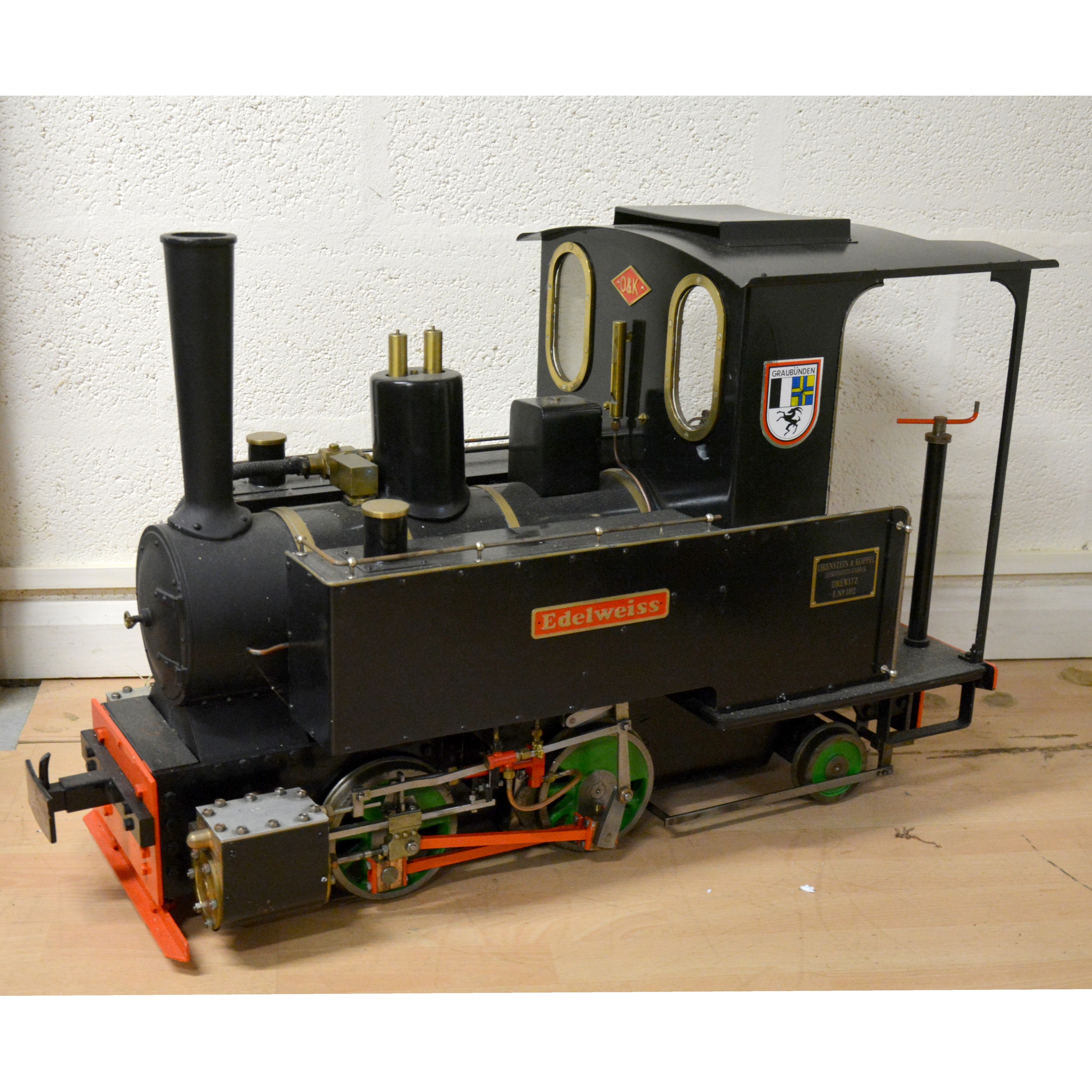Set of 4 Wagon Buffers for live steam 7 1/4" gauge 