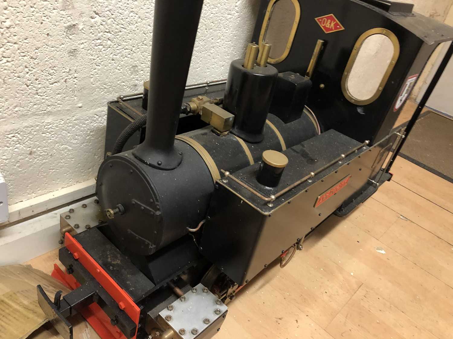 Lot 125 - Live steam 7 1/4 inch gauge locomotive,