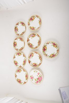 Lot 1035 - A Royal Albert part teaset, Old Country Roses, and other china teaware