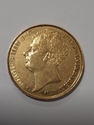 Lot 1312 - George IV gold double Sovereign coin, 1823