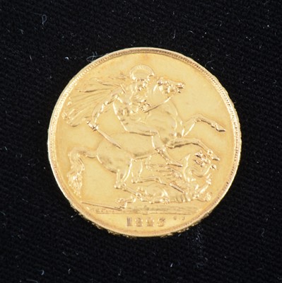 Lot 1313 - George IV gold double Sovereign coin, 1823.