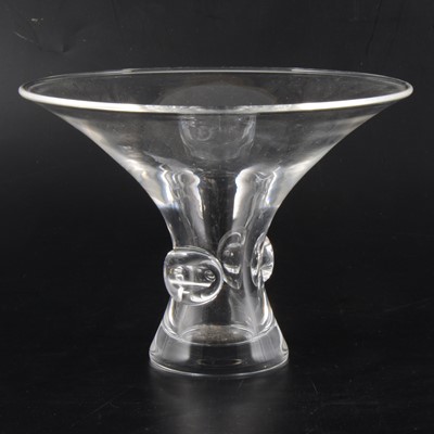 Lot 6 - A Steuben crystal glass vase