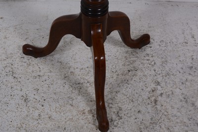 Lot 100 - A Victorian mahogany tripod table