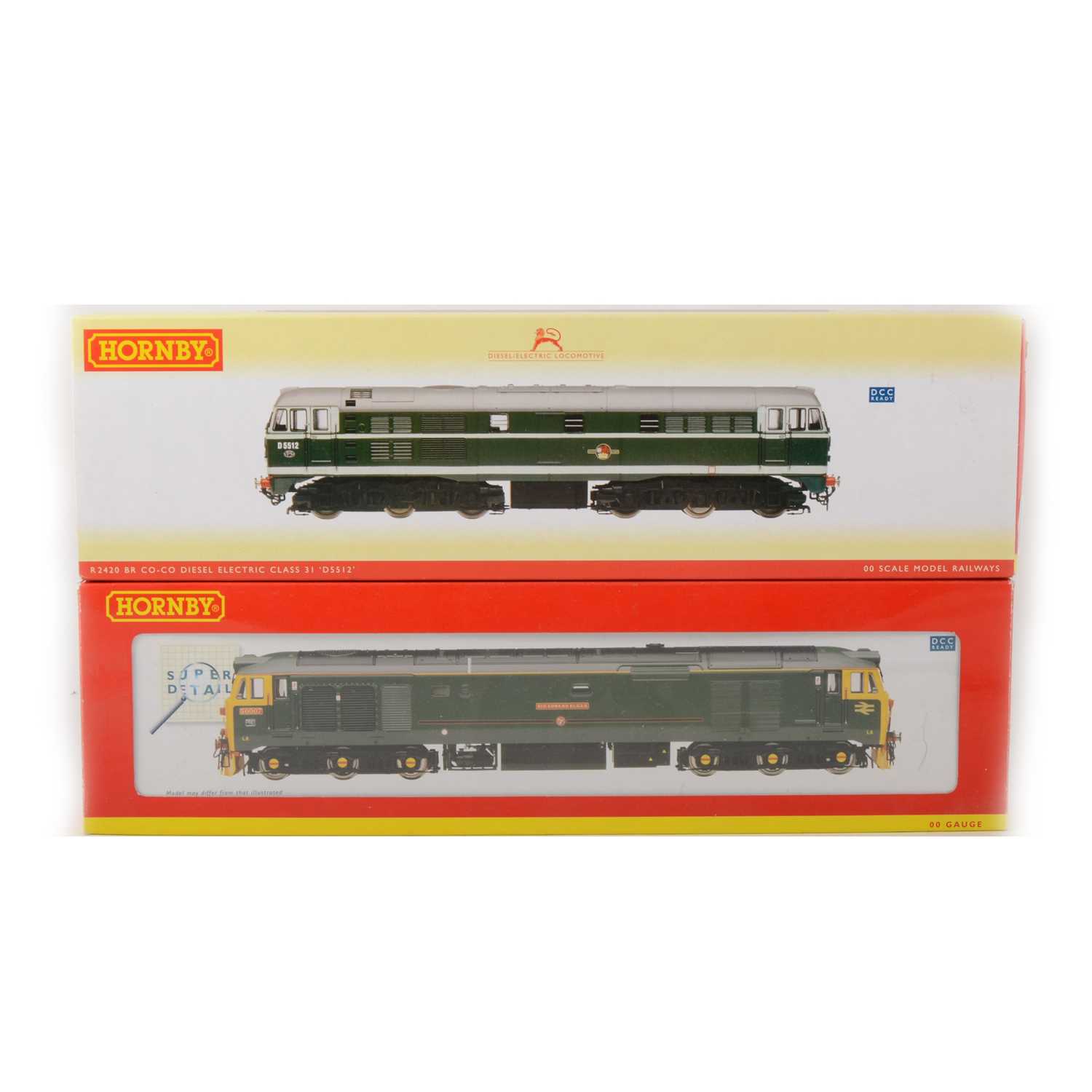Lot 500 - Two Hornby OO gauge locomotives; R2420 and R2408