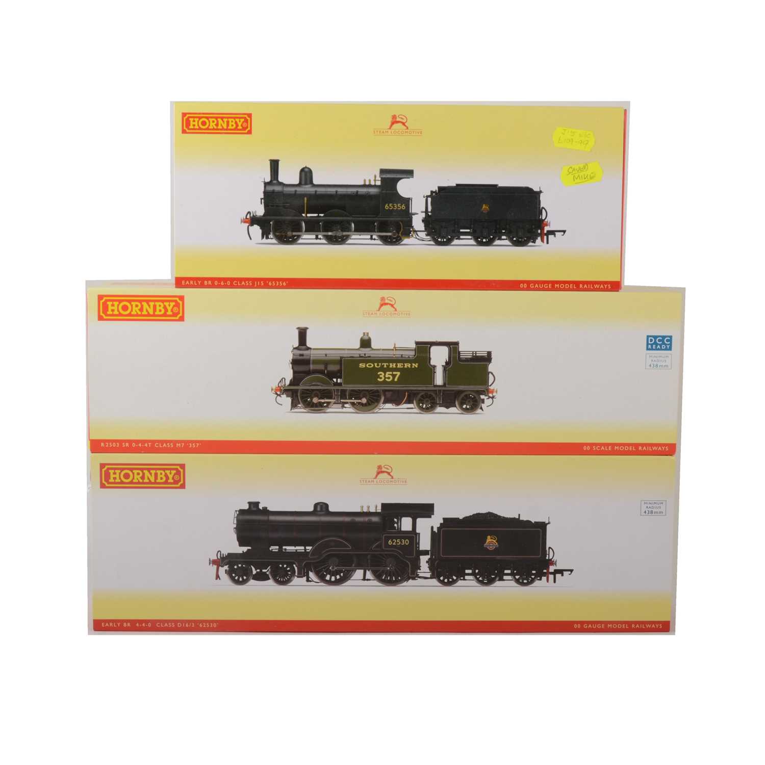 Lot 503 - Three Hornby OO gauge model railway locomotives: R3234, R3231, R2503
