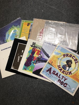 Lot 1 - Nine vinyl LP records mostly Progressive Rock and Psychedelic Rock music