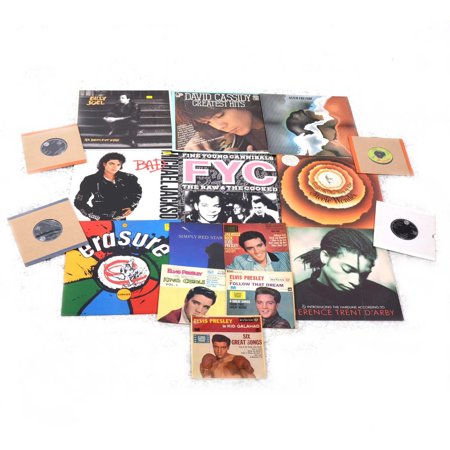 Single Lp Lot 42 - Vinyl LP and 7