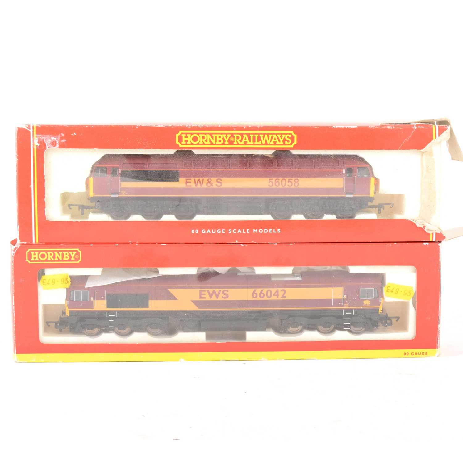 Lot 148 - Two Hornby OO gauge diesel electric locomotives R2651, R2288D