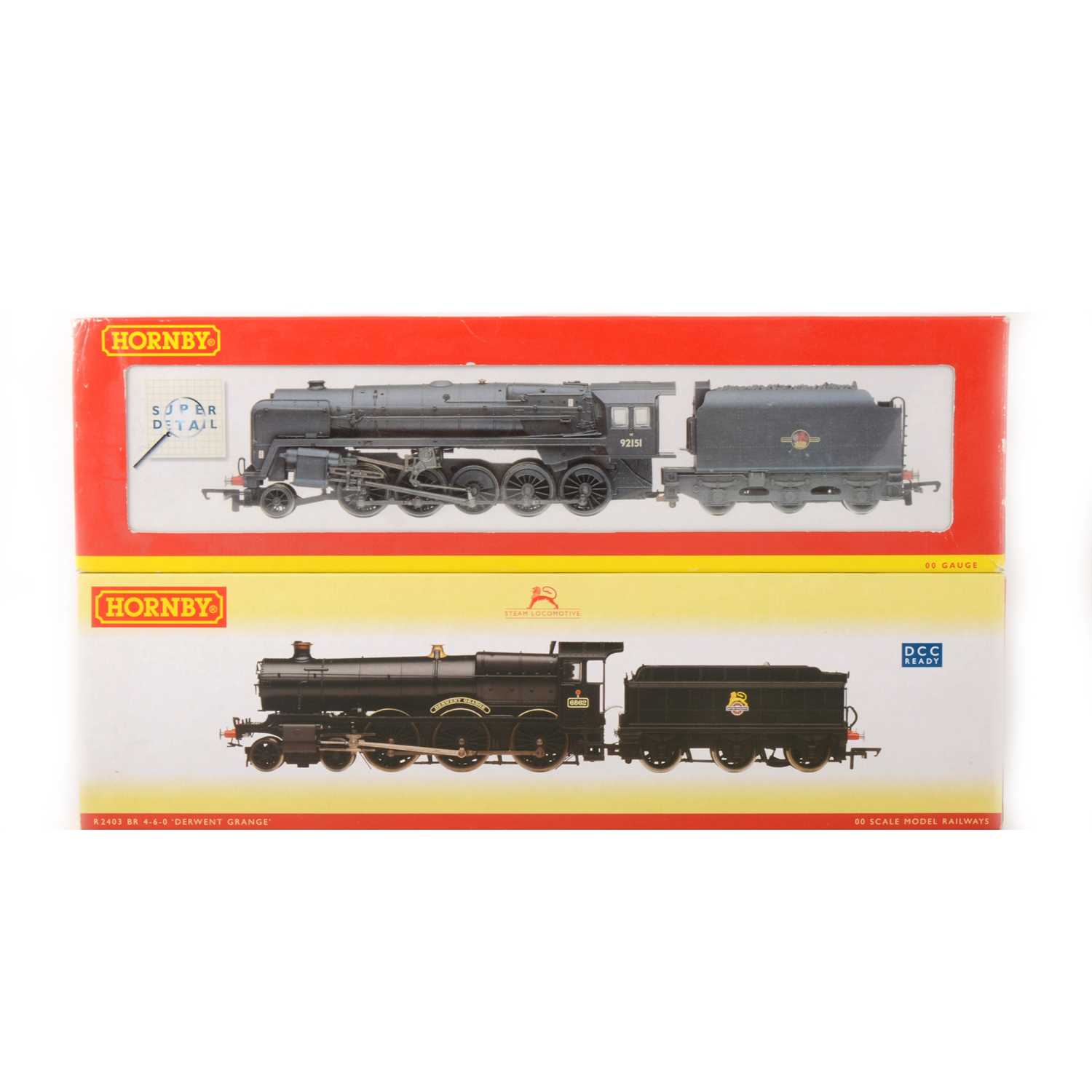 Lot 507 - Two Hornby OO gauge model railway locomotives, R2403 and R2200.