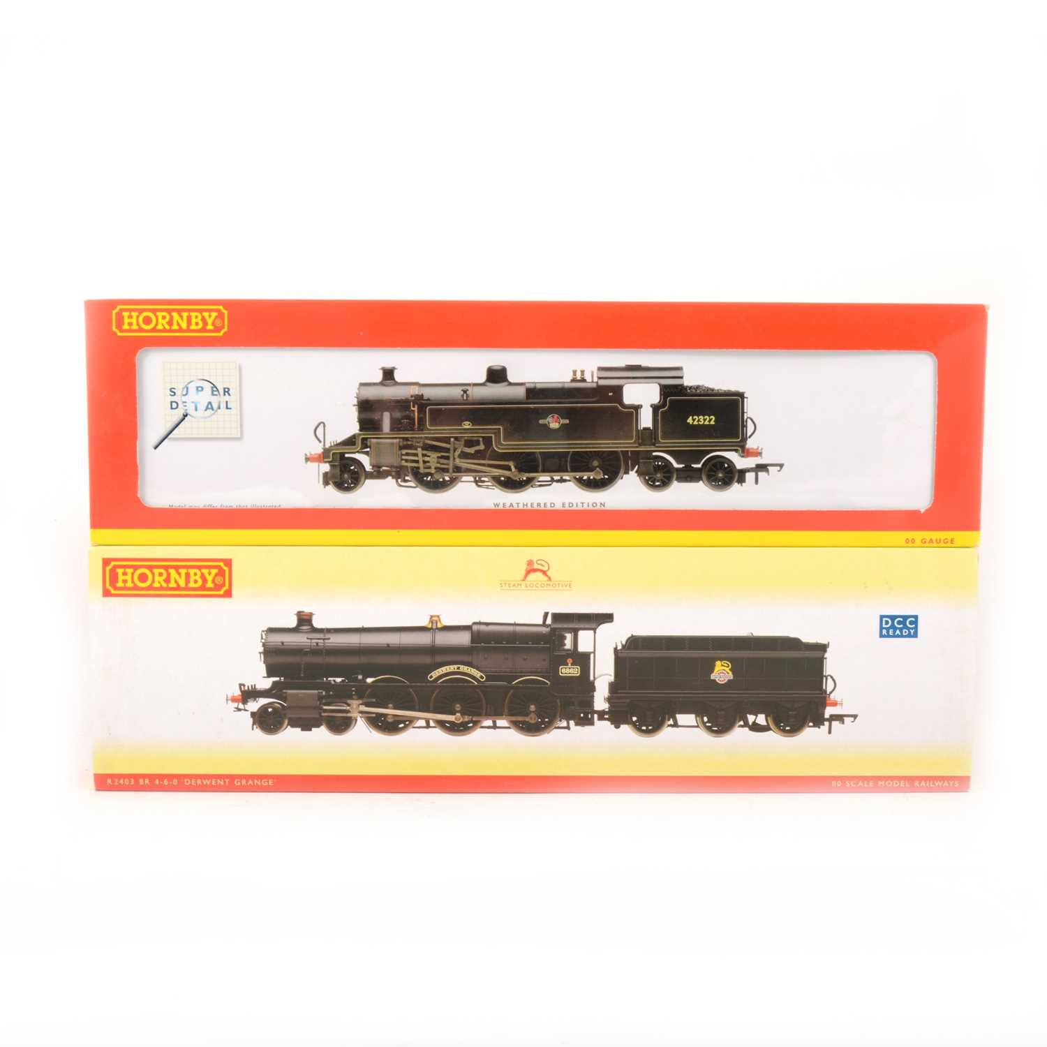 Lot 512 - Three Hornby OO gauge model railway locomotives, R2140, R2287 and R2403