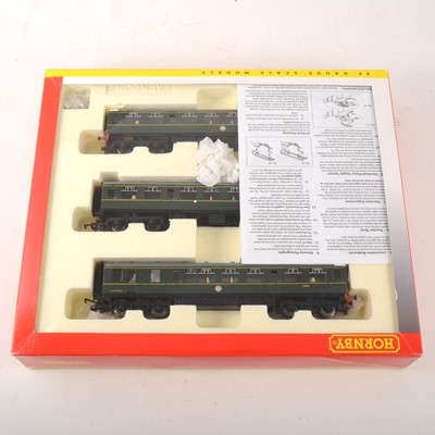 Lot 515 - Hornby OO gauge model railway locomotive set R2297A, BR class 110 3-car DMU, boxed with booklet.