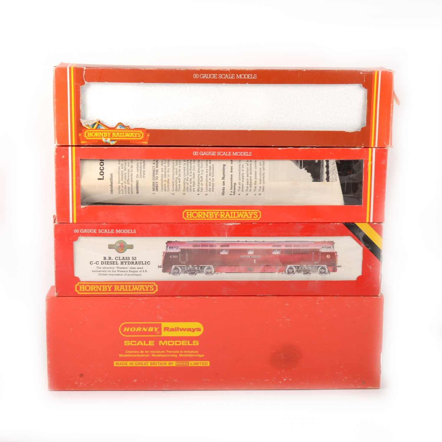 Lot 518 - Four Hornby 4OO gauge model railway