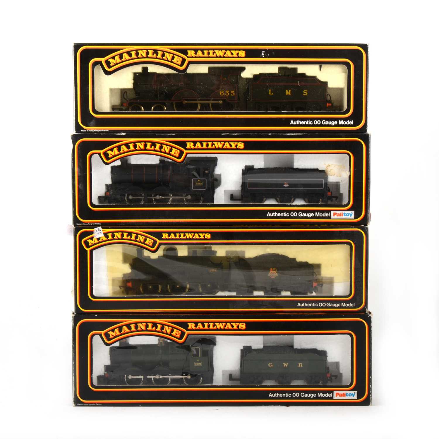 Lot 542 - Four Mainline Railways by Palitoy OO gauge model locomotives, 370957, 54157, 937514, 37-059.
