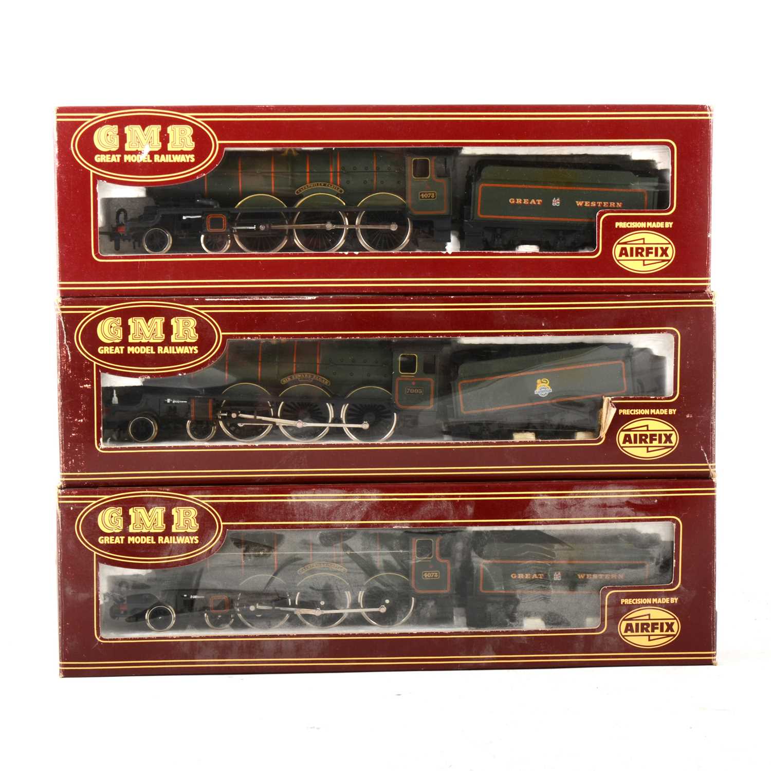 Lot 546 - Three Airfix OO gauge model railway locomotives, (x2) 54125-5 and 54124-2.
