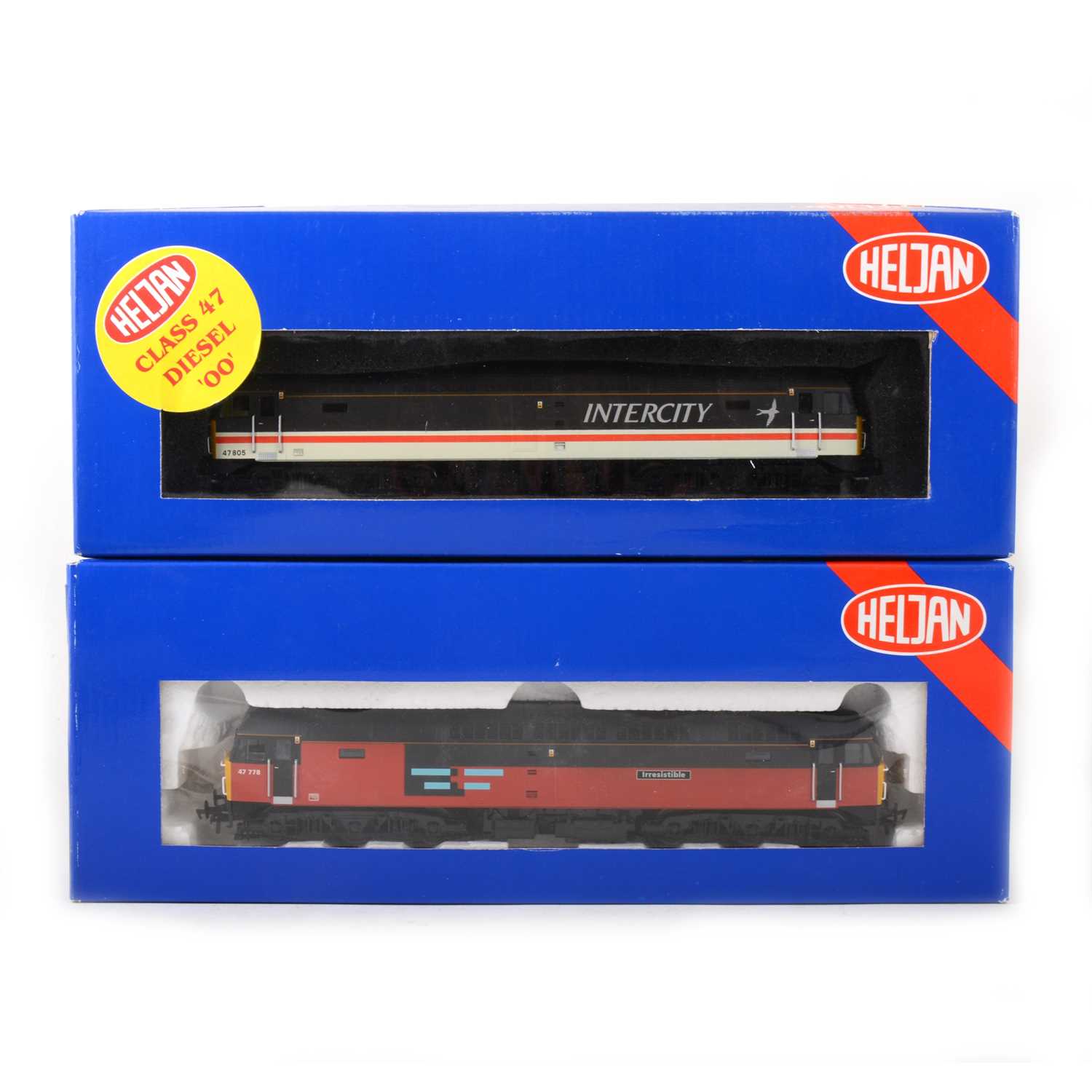 Lot 551 - Two Heljan OO gauge model railway locomotives, 4620 and 4610