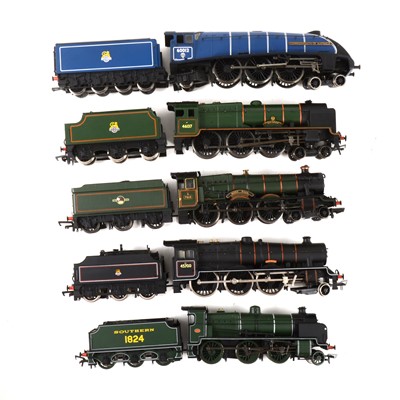 Lot 553 - Six loose Bachmann OO gauge model railway locomotives.